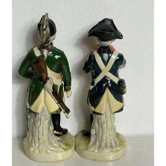 Vintage Military Calvary Continental Army Japan Soldier Porcelain Figure KW3678 - Picture 3 of 12